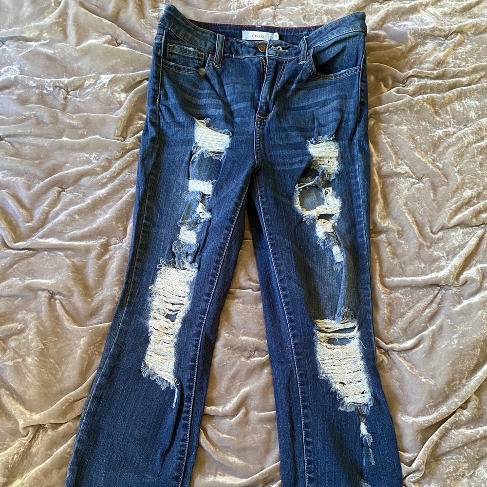 Destroyed Jeans